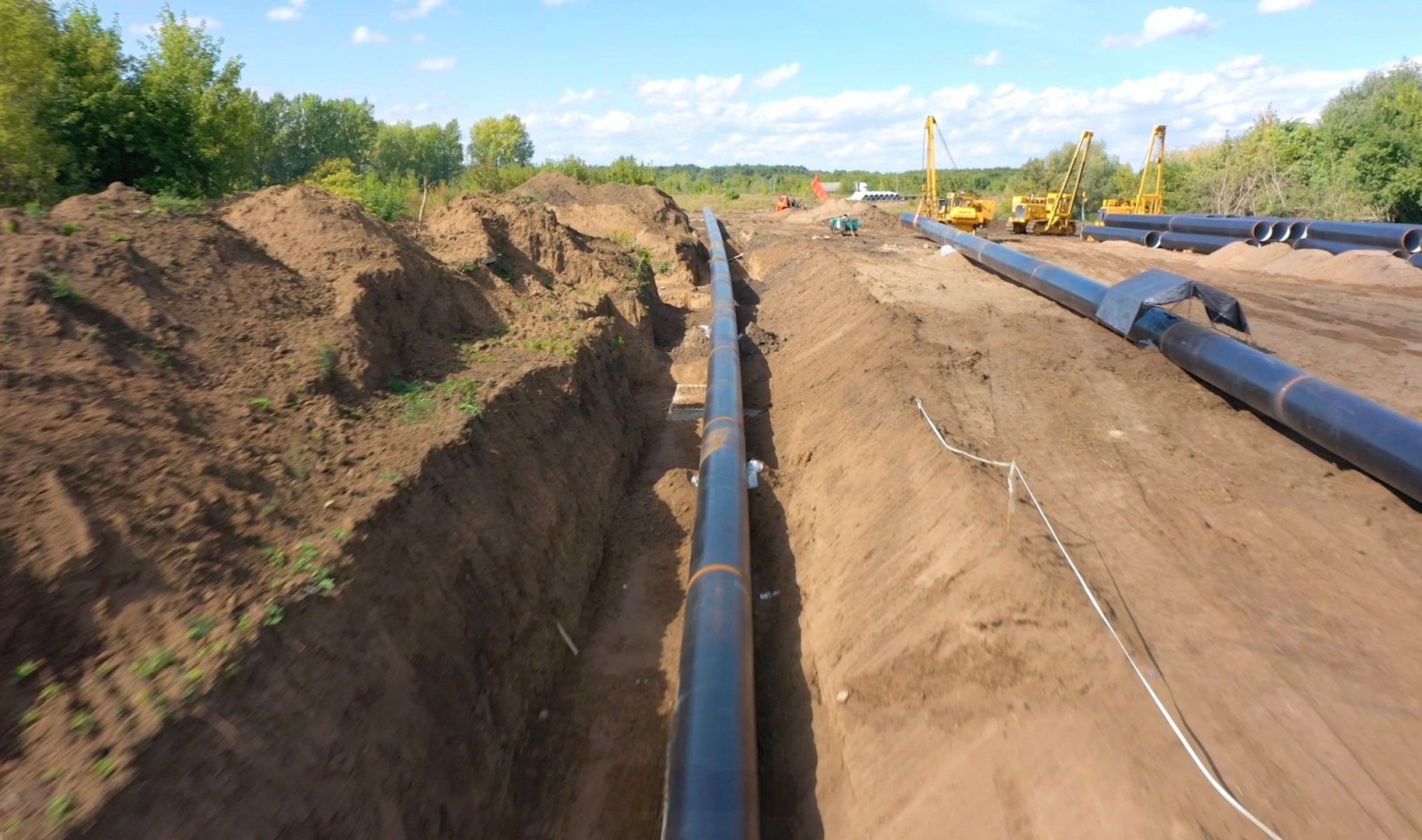 В Уфе завершено строительство канализационного коллектора от КНС «Затон-Восточный»!